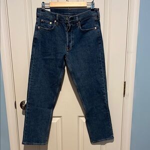 Cheeky Straight (ankle) High Rise Jeans